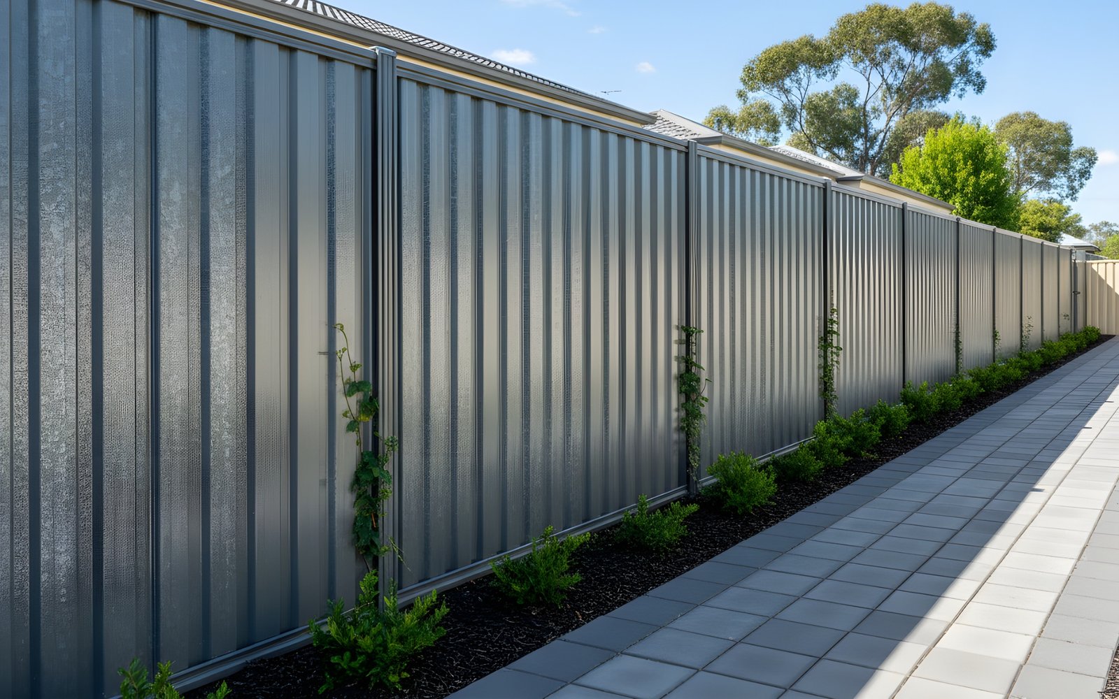 Galvanized Steel Fence